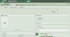 Desktop Screenshot of crowd-plz.deviantart.com