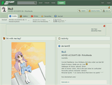 Tablet Screenshot of iku3.deviantart.com