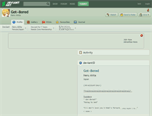 Tablet Screenshot of got--bored.deviantart.com