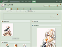 Tablet Screenshot of i-c-e-l-a-n-d.deviantart.com