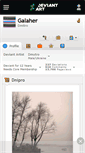 Mobile Screenshot of galaher.deviantart.com