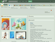 Tablet Screenshot of mixcp.deviantart.com