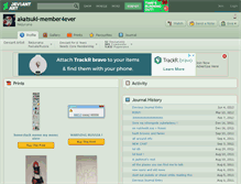 Tablet Screenshot of akatsuki-member4ever.deviantart.com