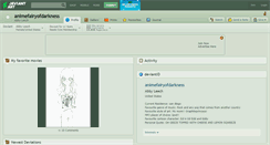 Desktop Screenshot of animefairyofdarkness.deviantart.com
