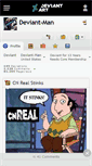 Mobile Screenshot of deviant-man.deviantart.com