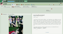 Desktop Screenshot of lindzar.deviantart.com