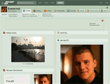 Tablet Screenshot of everm1nd.deviantart.com