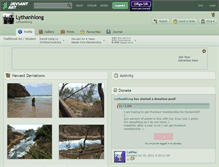 Tablet Screenshot of lythanhlong.deviantart.com