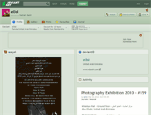 Tablet Screenshot of el3sl.deviantart.com