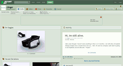Desktop Screenshot of clinger.deviantart.com