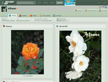 Tablet Screenshot of ailheen.deviantart.com