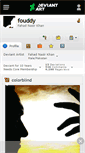 Mobile Screenshot of fouddy.deviantart.com