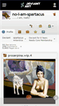 Mobile Screenshot of no-i-am-spartacus.deviantart.com