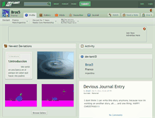 Tablet Screenshot of bros5.deviantart.com