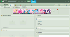 Desktop Screenshot of amireca.deviantart.com