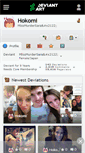 Mobile Screenshot of hokomi.deviantart.com