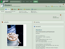 Tablet Screenshot of dizjodawn.deviantart.com