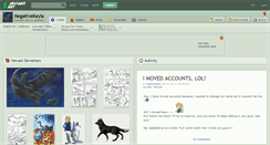 Desktop Screenshot of negativekayla.deviantart.com