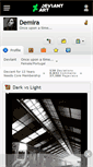 Mobile Screenshot of demira.deviantart.com