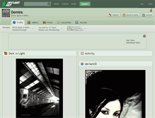 Tablet Screenshot of demira.deviantart.com