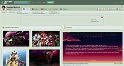 Desktop Screenshot of masterokiakai.deviantart.com