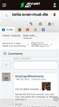 Mobile Screenshot of bella-swan-must-die.deviantart.com