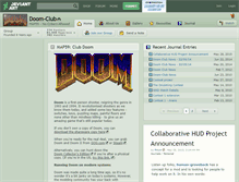 Tablet Screenshot of doom-club.deviantart.com