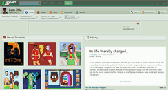 Desktop Screenshot of leck-zilla.deviantart.com