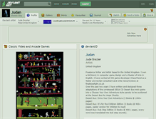 Tablet Screenshot of judan.deviantart.com