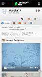 Mobile Screenshot of musoka14.deviantart.com