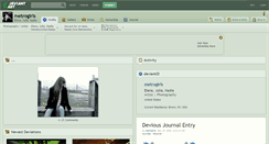 Desktop Screenshot of metrogirls.deviantart.com