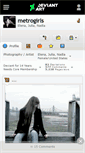 Mobile Screenshot of metrogirls.deviantart.com