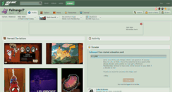 Desktop Screenshot of fallnangel7.deviantart.com
