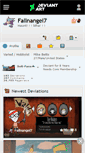 Mobile Screenshot of fallnangel7.deviantart.com