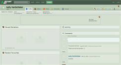 Desktop Screenshot of keily-vandewater.deviantart.com