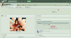Desktop Screenshot of dayngeerous.deviantart.com