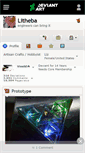 Mobile Screenshot of litheba.deviantart.com
