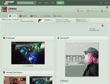 Tablet Screenshot of litheba.deviantart.com