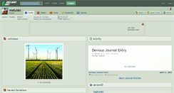 Desktop Screenshot of metulski.deviantart.com