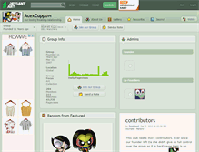 Tablet Screenshot of acexcuppo.deviantart.com