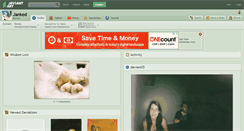 Desktop Screenshot of janked.deviantart.com