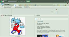 Desktop Screenshot of chaosangel5.deviantart.com