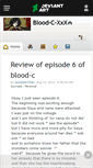 Mobile Screenshot of blood-c-xxx.deviantart.com