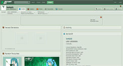Desktop Screenshot of leekplz.deviantart.com