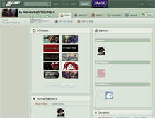 Tablet Screenshot of m-hawkefenrislove.deviantart.com