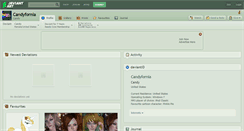 Desktop Screenshot of candyfornia.deviantart.com