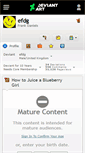 Mobile Screenshot of efdg.deviantart.com