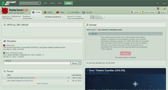 Desktop Screenshot of mutaclone.deviantart.com