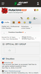 Mobile Screenshot of mutaclone.deviantart.com