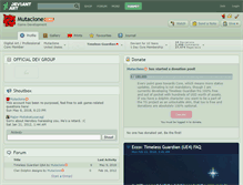 Tablet Screenshot of mutaclone.deviantart.com